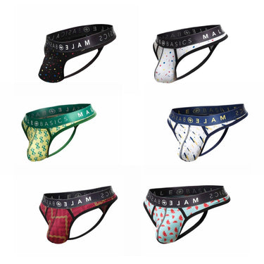 Malebasics Thong Sexy Pouch - MBH05 - Tweed - XL - 1
