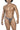 Thong - Mens 3PK Autralian Latin Thongs Clever 100008 - S - Black - Orange - Black - Clever_100008_Black - Orange - Black_S - Clever - 6