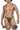 Mens 3PK Autralian Latin Thongs Clever 100008 - Clever_100008_Black - Orange - Black_S - 1