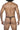 Mens 3PK Autralian Latin Thongs Clever 100008 - Clever_100008_Black - Orange - Black_S - 3