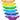 Mens 7PK Pride Thongs Clever 10009 - Clever_10009_Multi - colored_S - 11