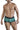 Mens Back to School Trunks CandyMan 99821 - CandyMan_99821_Green Plaid_S/M - 2