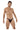 Mens Double Lace Thongs CandyMan 99420 - CandyMan_99420_Black_S - 1