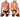 Mens Garter Thongs CandyMan 99766 - CandyMan_99766_Black_S - 2