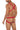 Two Piece Set - Mens Harness - Bra Two Piece Set CandyMan 99731 - S/M - Red - CandyMan_99731_Red_S/M - CandyMan - 3