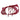Bikini - Mens Lace Heart Bikini CandyMan 99579 - S/M - Burgundy - CandyMan - Malebasics