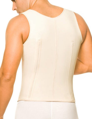 Mens Latex Men Girdle Body Shaper Ann Chery 2033 - Ann Chery_2033_Beige_XS (30) - 3
