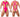 Mens Mesh Bodysuit CandyMan 99643 - CandyMan_99643_Hot Pink_S/M - 2