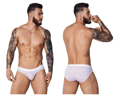 Brief - Mens PIK Blaze Briefs Pikante 1072 - S - White - Pikante_1072_White_S - Pikante - 2
