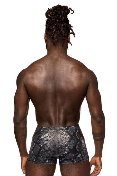 Mens S - naked Pouch Short Male Power 153 - 282 - Male Power_153 - 282_Black - Blue_S - 3