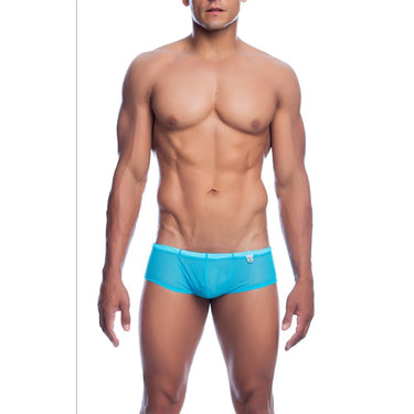 Men's Sheer Hip Brief Final Sale-MBL04-Turquoise-SM-3