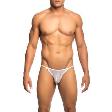 MOB Men's Fishnet Bikini - MBL20 - Black - SM - 3