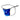 MOB Mirror G String - MBL43 - Blue - SM - 1