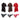 MOB Sultry Robe & Thong set - MBL58 - Black - SM - 1